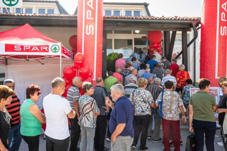 Otvoritev trgovine SPAR Partner v Kozjem