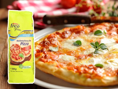 Tedenski jedilnik brez glutena: Brezglutenska pica margerita
