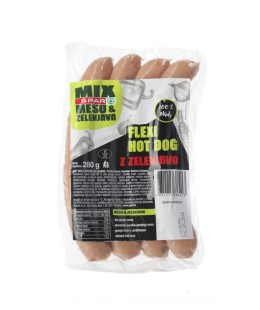 SPAR MIX MESO & ZELENJAVA flexi hot dog z zelenjavo