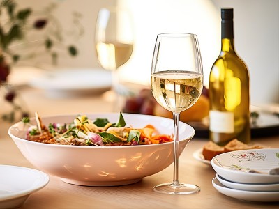 Belo vino ima več svežine in elegance