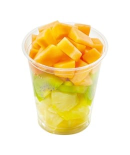 SPAR To Go rezano sadje ananas, kivi in melona