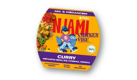 Ideje za njami malico, Njami piščančji mix curry