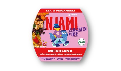 Ideje za njami malico, Njami piščančji mix mexicana