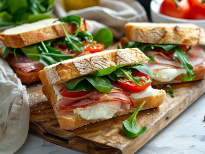 Ideje za njami malico, Njami sendvič po italijansko