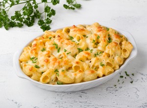 Posoda z makaroni s sirom
