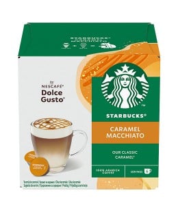KAVA V KAPSULAH CARAMEL MACCHIATO STARBUCKS, 12/1, 127 g
