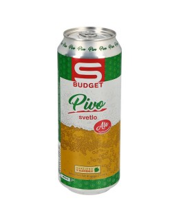 S-BUDGET SVETLO PIVO ALE NEFILTRIRANO