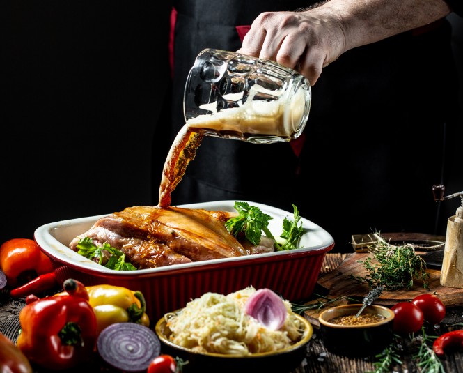 Tema PIVO, kuhajmo s pivom