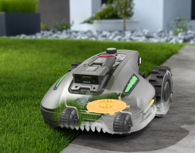 Kako deluje robotska kosilnica? Notranjost robotske kosilnice
