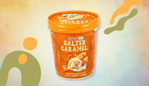 SPAR sladoled ‘slana karamela‘, 473 ml
