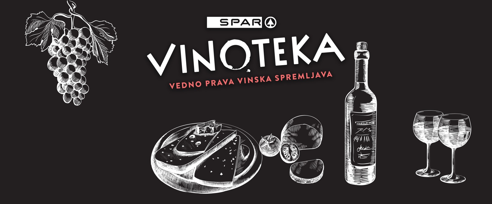 SPAR vinoteka, Genialni spoji vina in jedi SPAR vinoteka, Genialni spoji vina in jedi