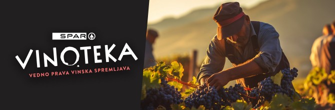 SPAR Vinoteka - Martinovo nam da novo vino 