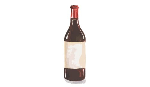 SPAR Vinoteka, vrste steklenic, burgundska steklenica