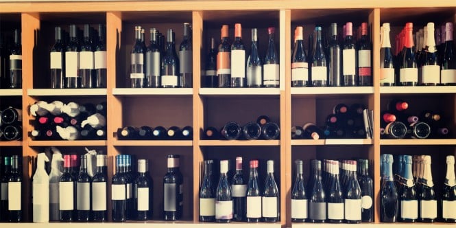 SPAR Vinoteka, imena velikosti steklenic