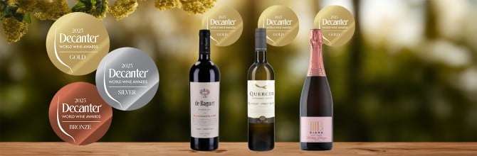 Tri zmagovalna vina Decanter na policah SPAR Vinoteke