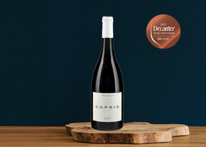 Capris Refošk, bronasta medalja Decanter