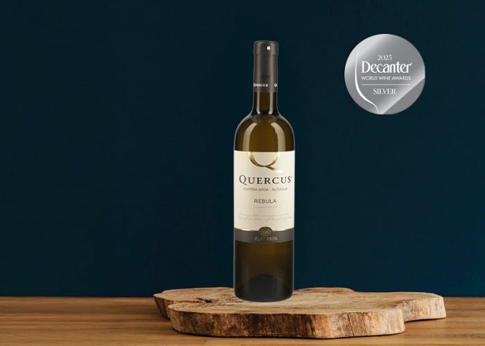Rebula Quercus, srebrna medalja Decanter