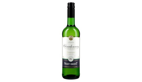 BREZALKOHOLNO VINO CHARDONNAY, NIGHT ORIENT, 0,75L