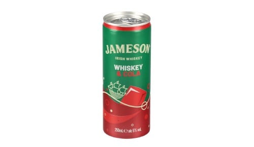GAZIRANA MEŠANA ALKOHOLNA PIJAČA, JAMESON & COLA, 0,25L