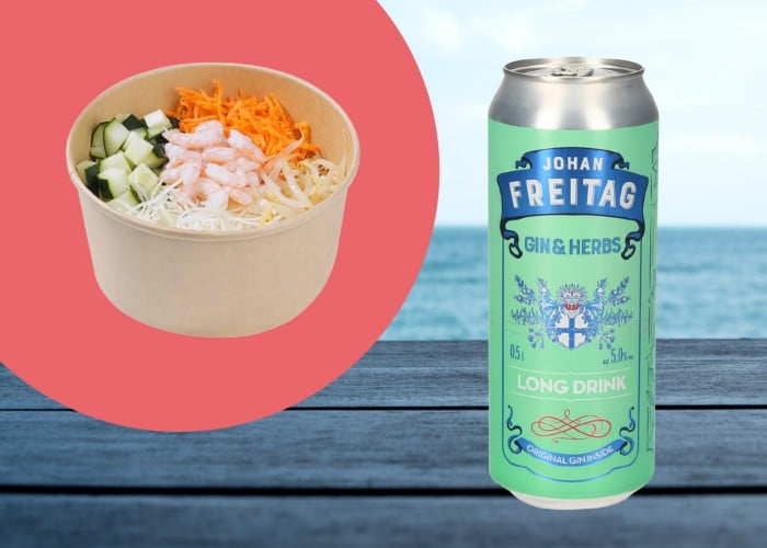 JOHAN FREITAG, ZELIŠČNI GIN + ATAKE BOWL, SPAR TO GO