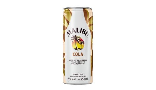 MEŠANA ALKOHOLNA PIJAČA, MALIBU COLA, 0,25 L