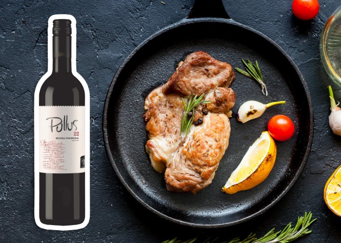 SPAR Vinoteka, Somelje svetuje - VINO MODRA FRANKINJA, suho, Pullus, 0,75 l