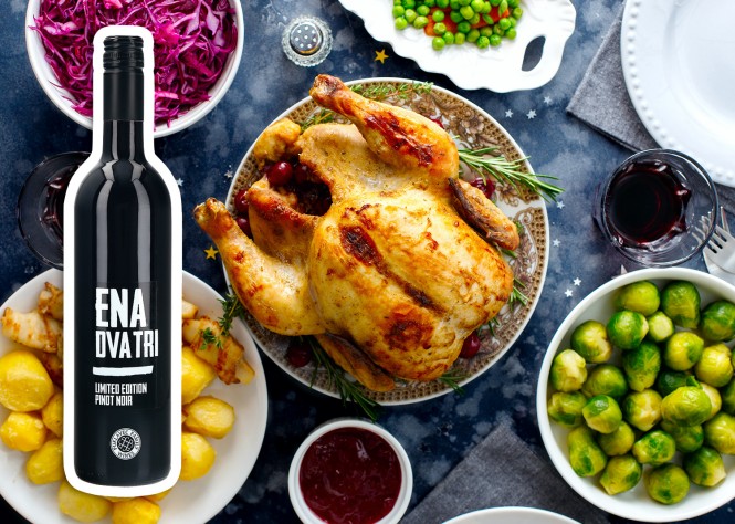 SPAR Vinoteka, Somelje svetuje, VINO ENA DVA TRI MODRI PINOT Jeruzalem Ormož, 0,75 l