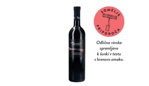 SPAR VINOTEKA, VINO CABERNET SAUVIGNON, Karol & Igor & Marjan Simčič, 0.75 l - 20 % ceneje s SPAR plus kartico