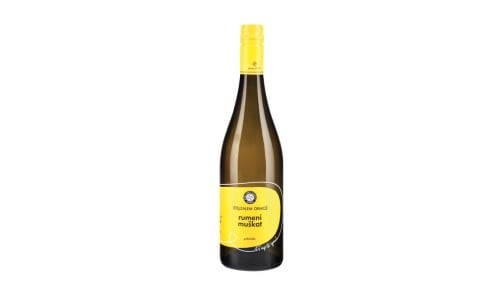 VINO RUMENI MUŠKAT Jeruzalem Ormož, 0,75 l