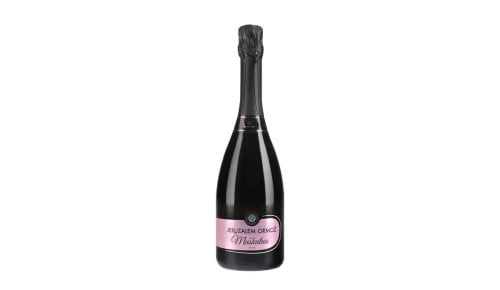 MUŠKATNO PENEČE VINO charmat metoda, Jeruzalem Ormož, 0,75 l