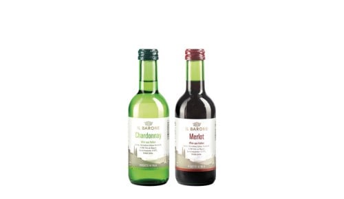 VINO CHARDONNAY ALI MERLOT Il Barone, 0,25 l