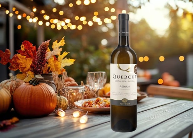Belo vino Rebula Quercus Goriška Brda