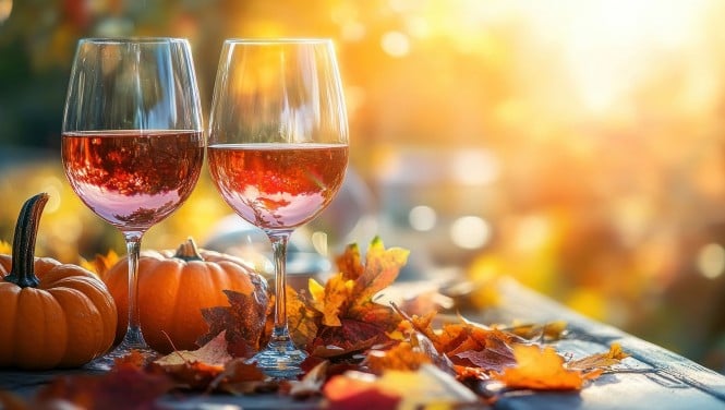 Katero vino objema bučo?