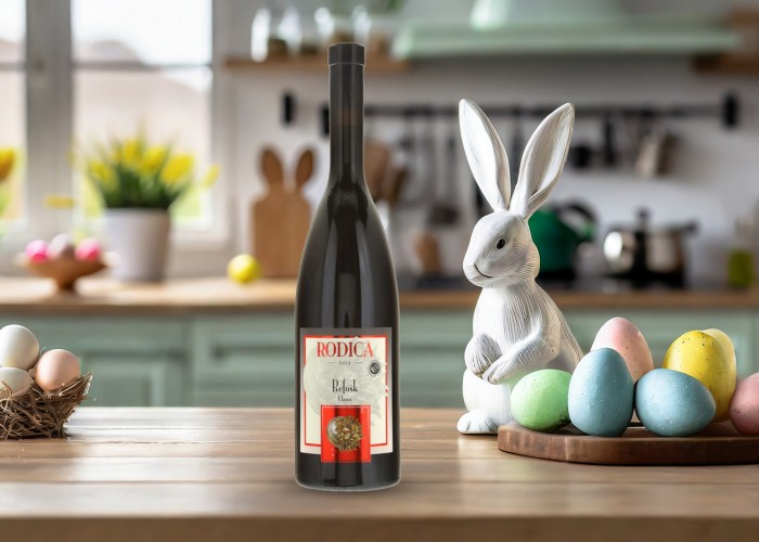 BIO RDEČE VINO REFOŠK CLASSIC, RODICA, 0,75L