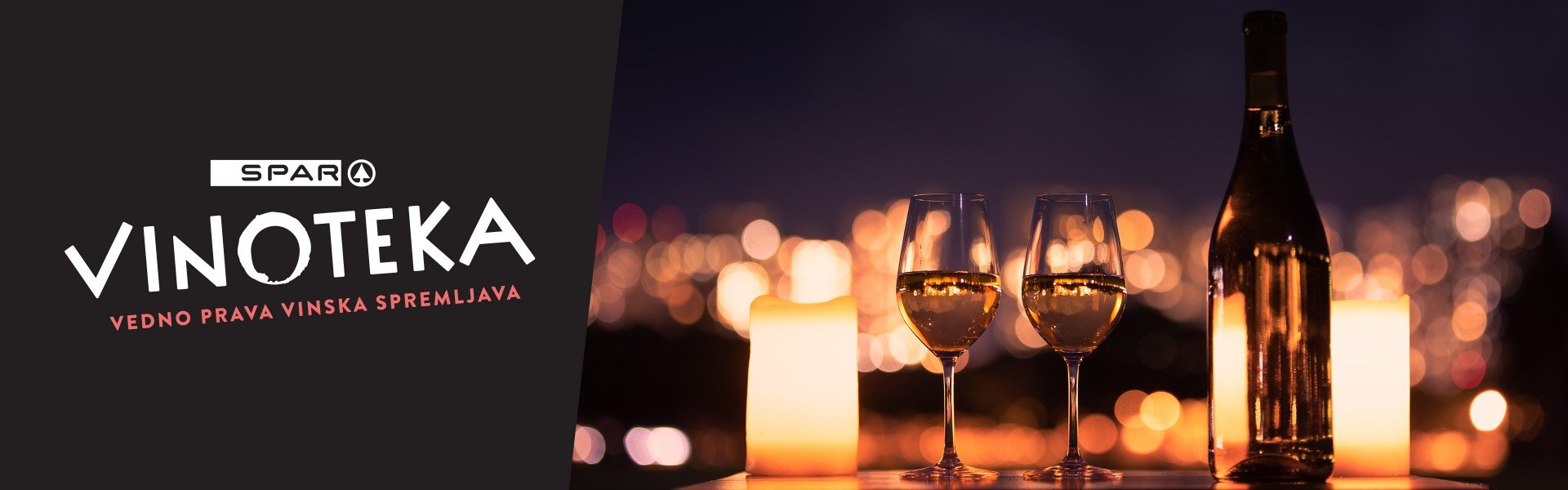 Vino, ki očara, in okusi, ki zapeljejo Večer ob svečah in kozarcu vina.
