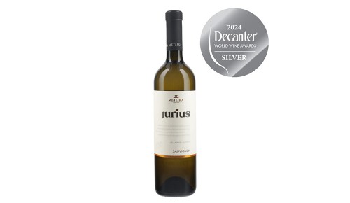 VINO SAUVIGNON JURIUS 0,75L, VINSKA KLET METLIKA, SUHO