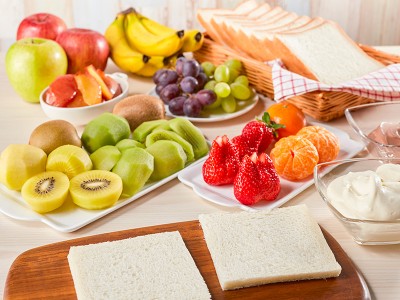 Sestavine za pripravo Fruit sando