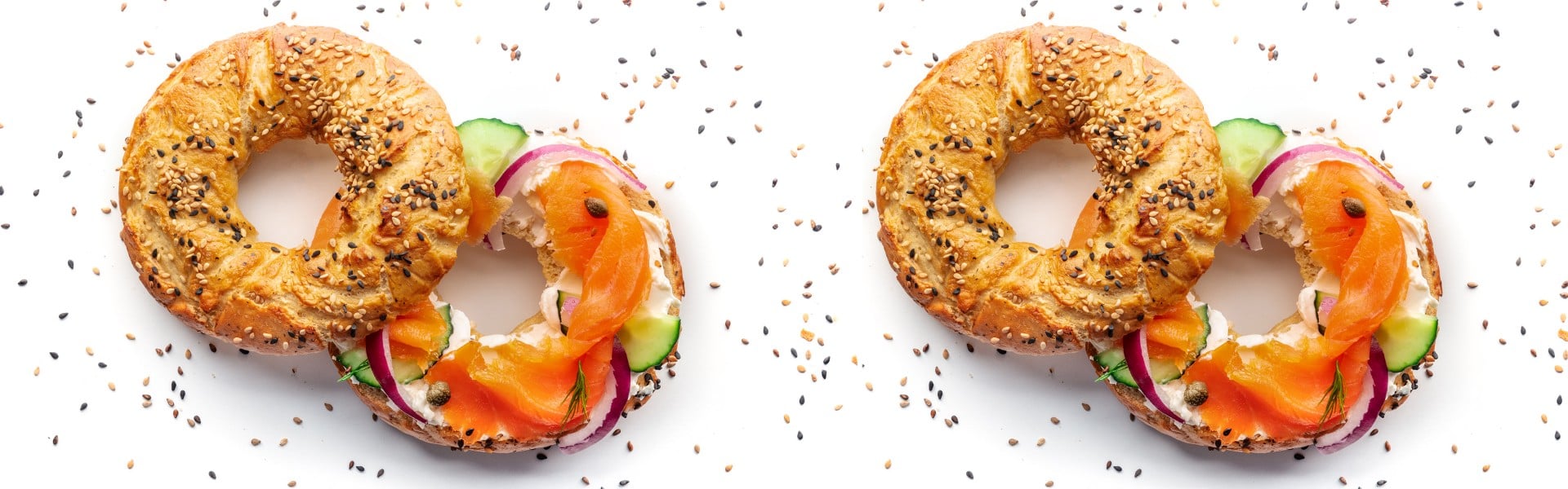 Newyorški bagel z lososom