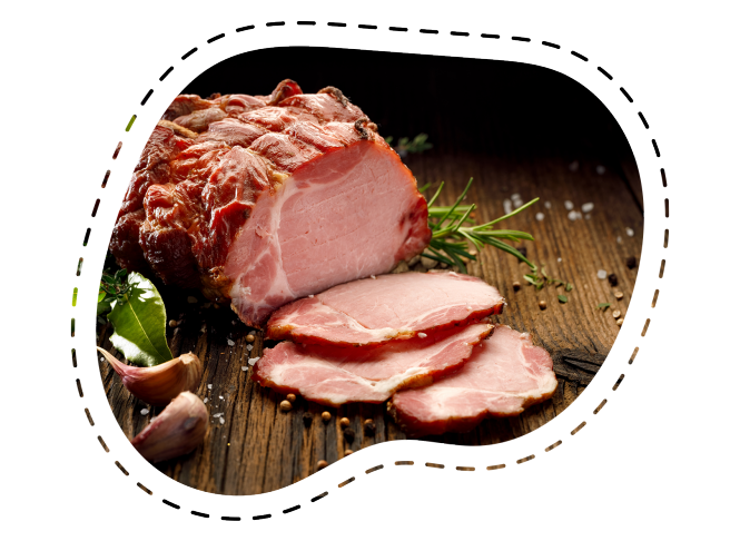 Izbrano za dimljeno šunko 