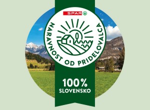 Slovenska pokrajina, označevalec NARAVNOST OD PRIDELOVALCA, 100 % SLOVENSKO