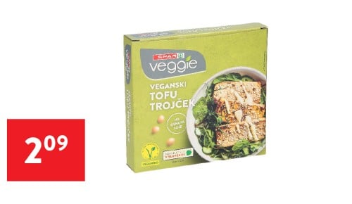 SPAR Veggie TOFU TROJČEK - 2,09 EUR