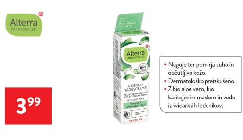 ALTERRA DNEVNA KREMA - 3,99 €