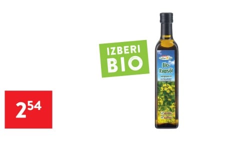 BIO REPIČNO OLJE, 0,5 l - 2,54 €