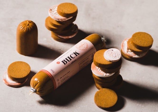 Grashka - BUCK - bio dimljen ajdov valj, pikant, 250g