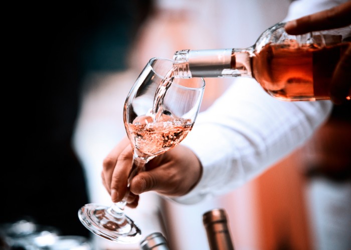 Vino, sonce v steklenici, sorta vina, rose, SPAR SI