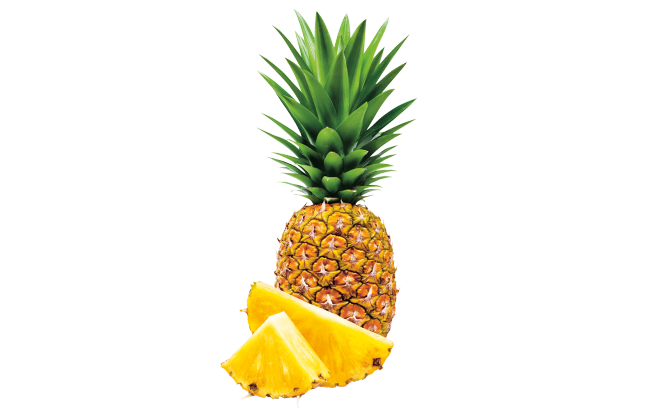 Ananas, by air