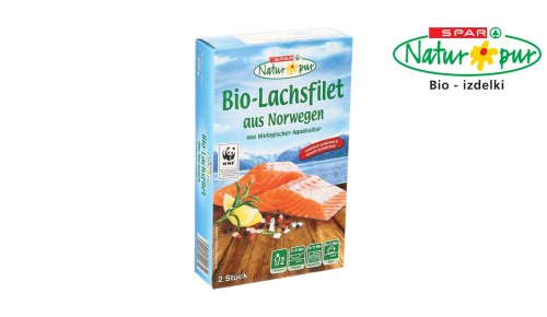 SPAR NATUR*PUR bio file atlantskega lososa