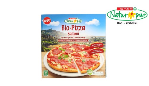 SPAR NATUR*PUR bio pizza salami