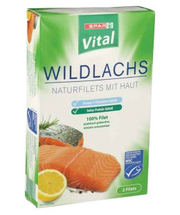 SPAR VITAL File divjega losos, 250 g