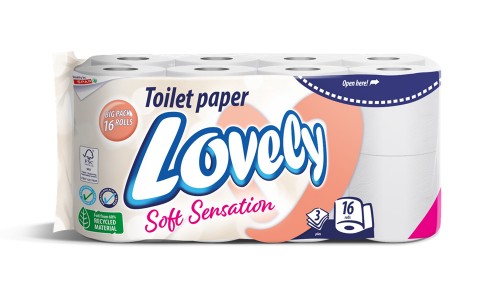 SPAR LOVELY toaletni papir soft sensation, 16/1
